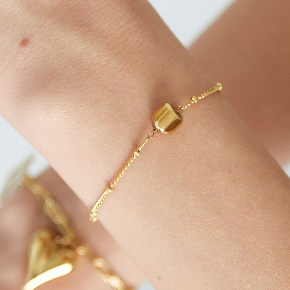 Armband Balletjes goud