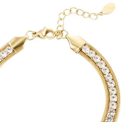 Armband Bling goud