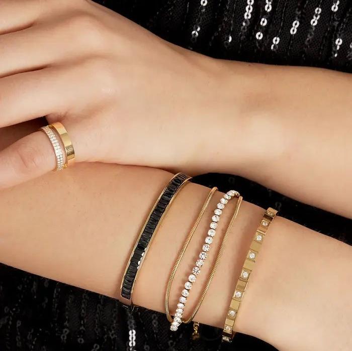 Armband Bling goud