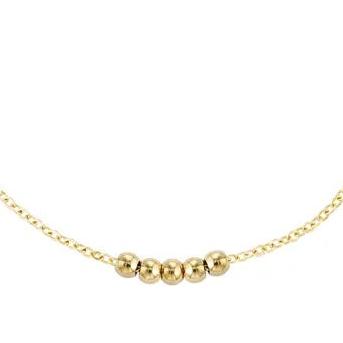 Armband Bolletjes goud