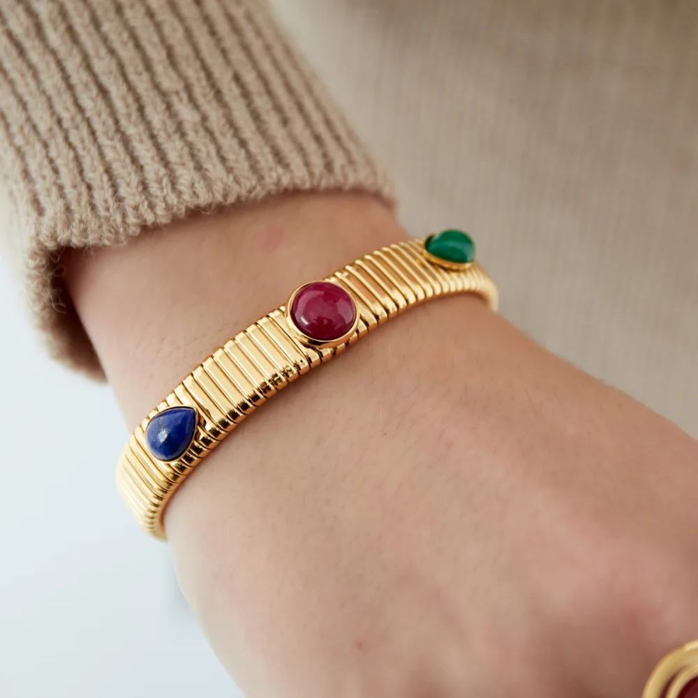 Armband Boho goud multi model