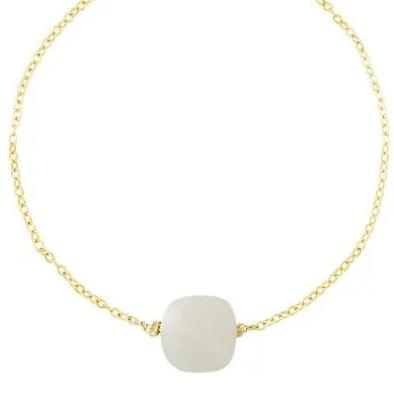 Armband met Steen goud wit