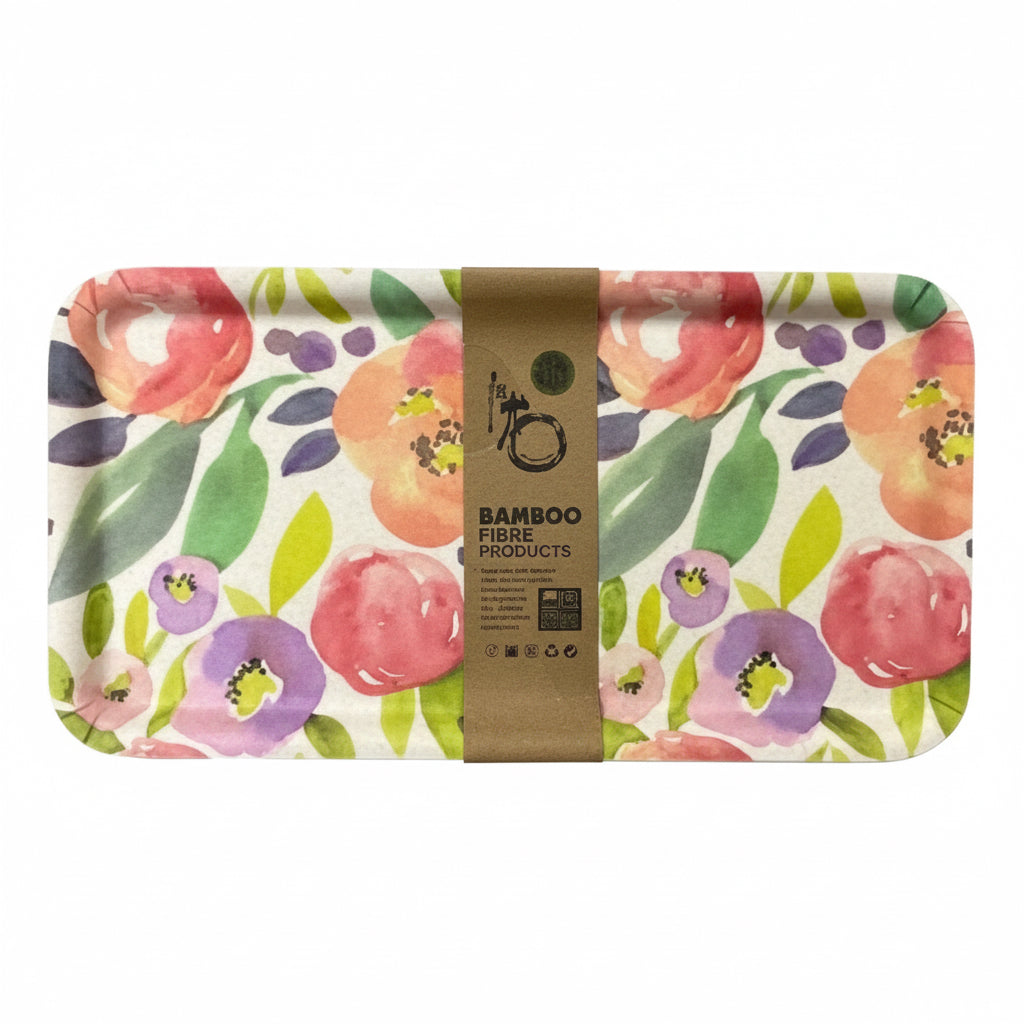 Dienblad Bloem 30x15cm