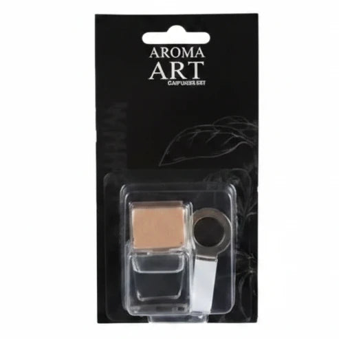 Diffuserset Aroma Art car clip 3,5x3,5x5cm verpakking