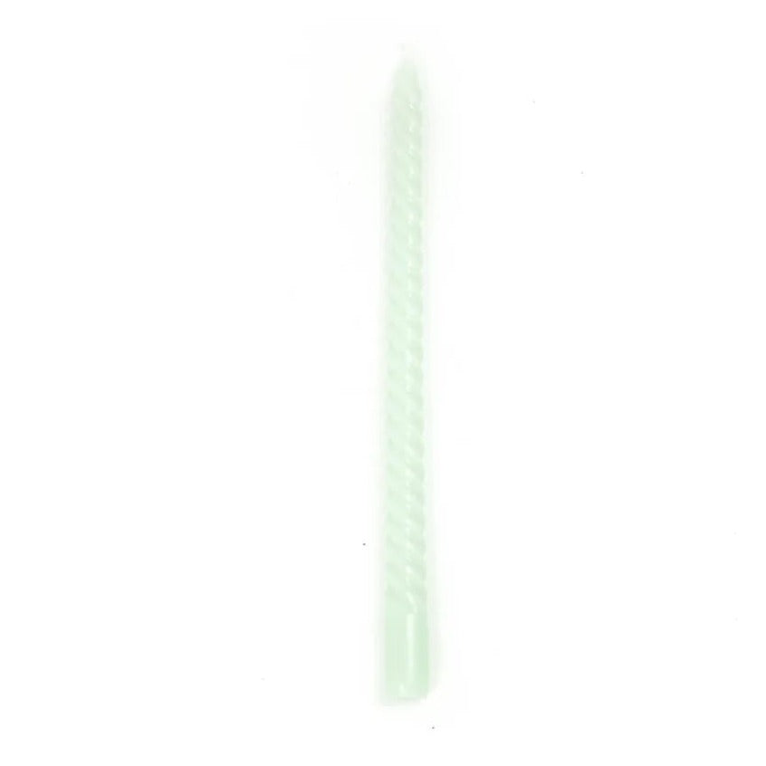 Dinerkaars Gedraaid set-van-4 mintgroen 2x2x30cm