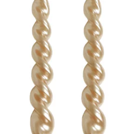 Dinerkaars Twisted set-van-2 Senza koper 2x2x25cm