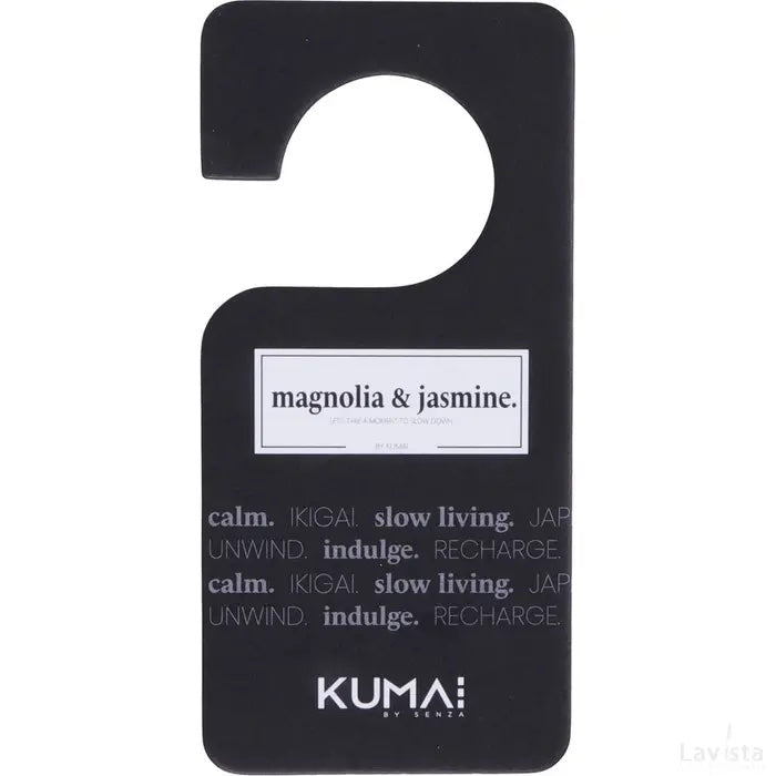 Geurhanger Magnolia en Jasmine zwart