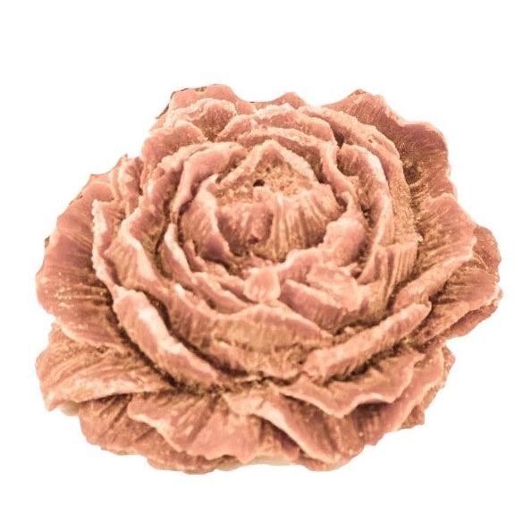 Geurwax Bernstein Rose Amber 8x8x3cm