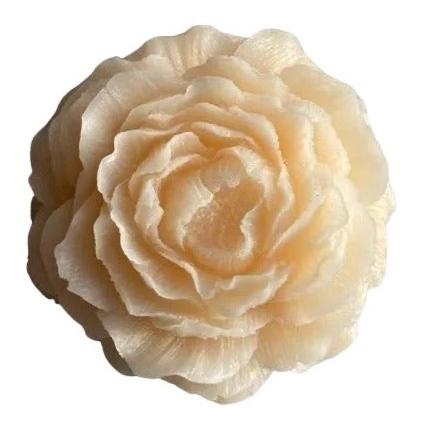 Geurwax Bernstein Rose Vanilla 8x8x3cm