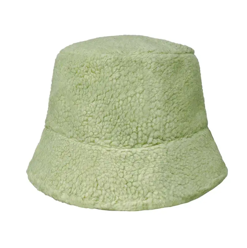 Hoedje Bucket Teddy groen