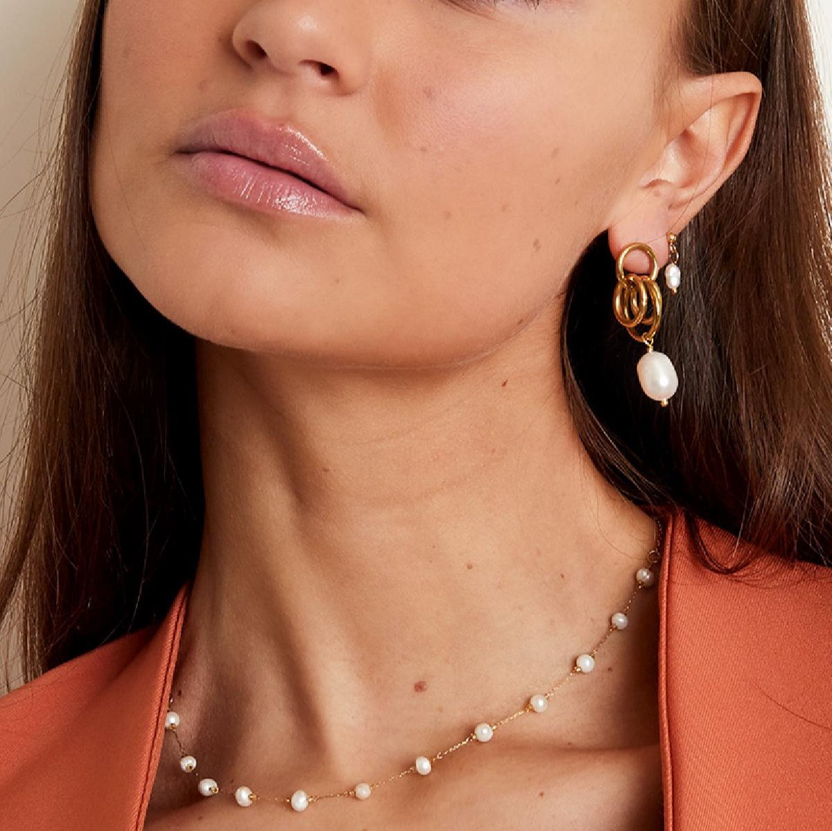 Ketting Zoete Parel goud