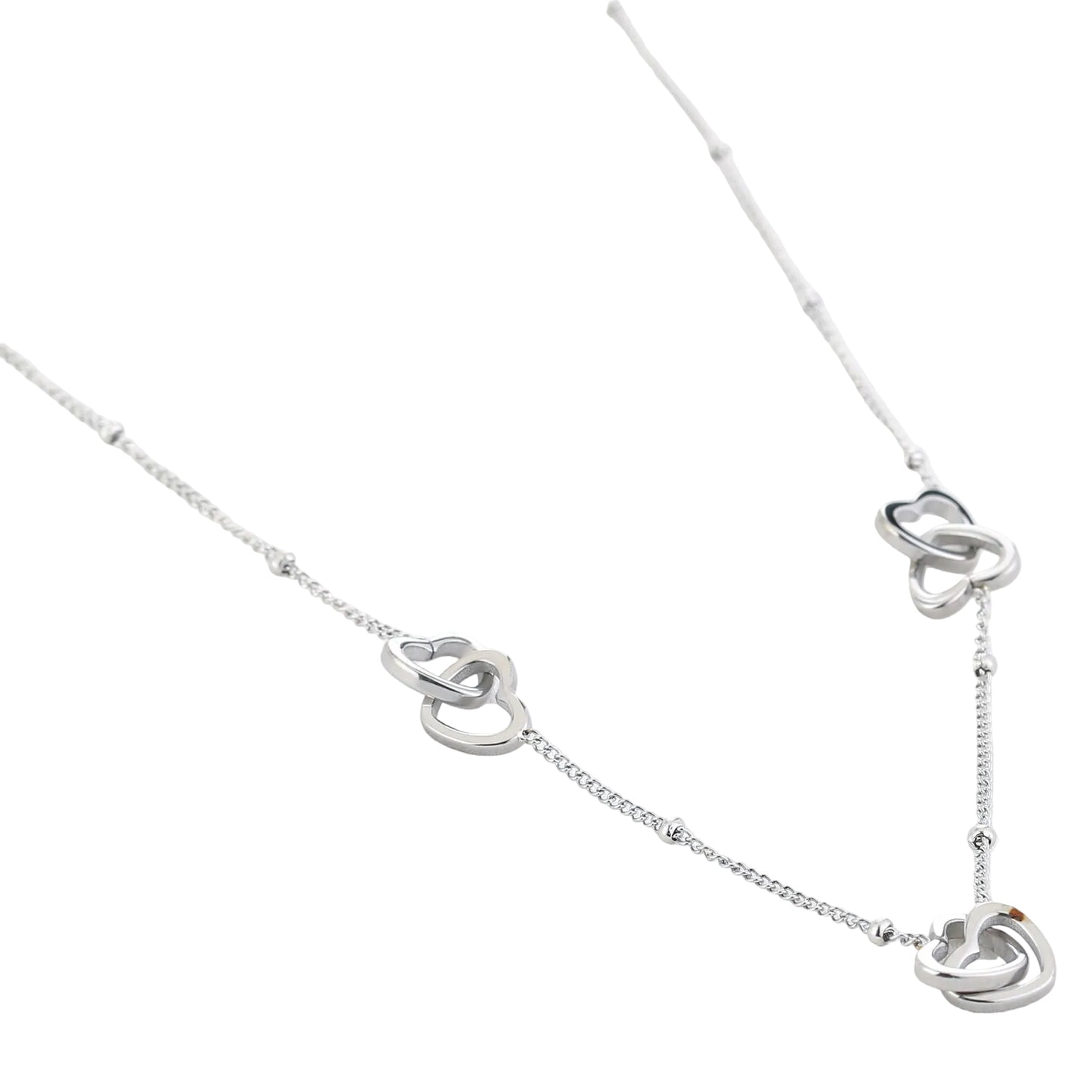 Ketting Friendship zilver liggend