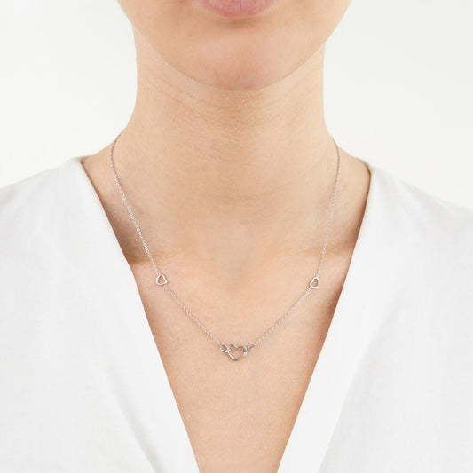 Ketting Love zilver sfeer