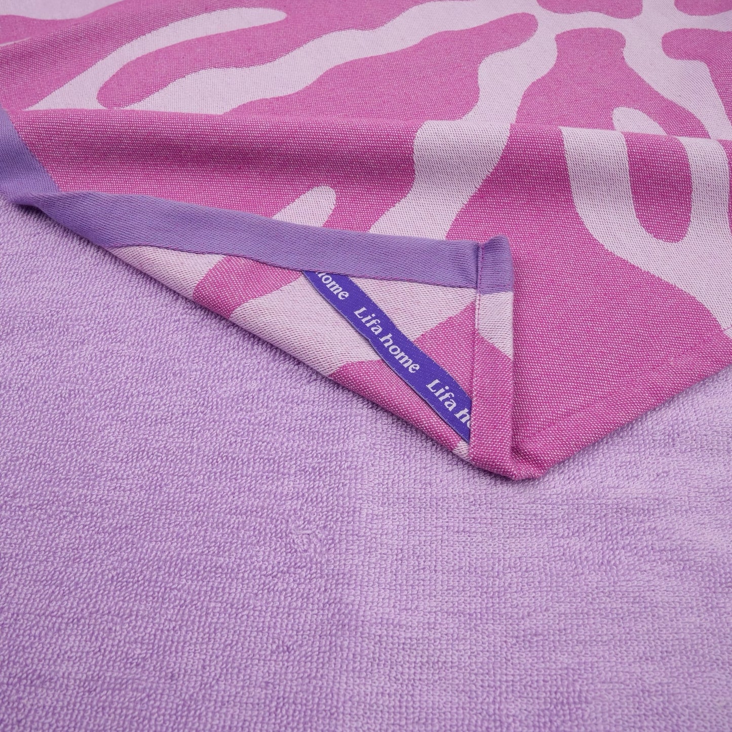 Keukendoek en handdoek set-van-2 Vivid Violet 70x50cm