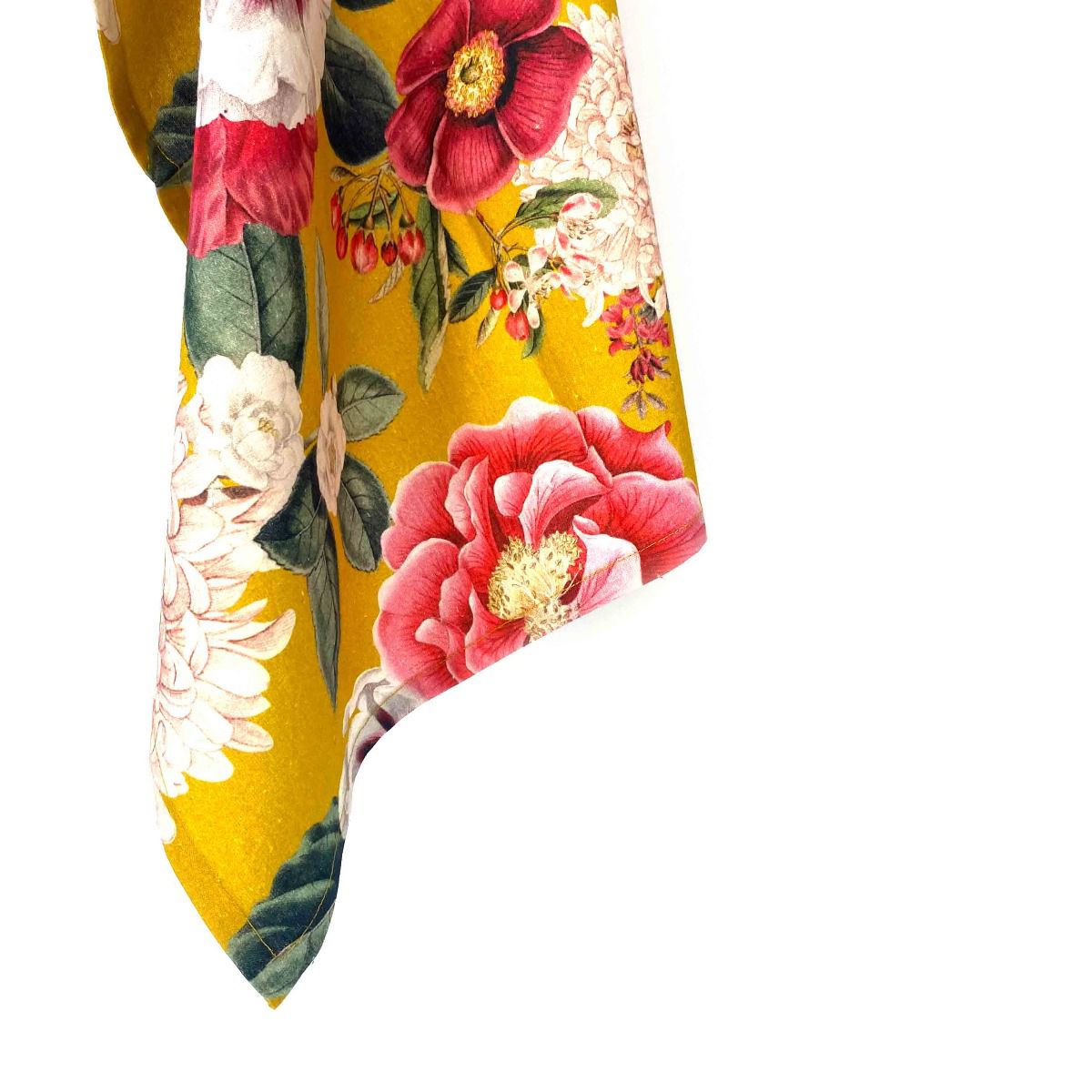 Keukendoeken set-van-2 Janne ocre 70x50cm