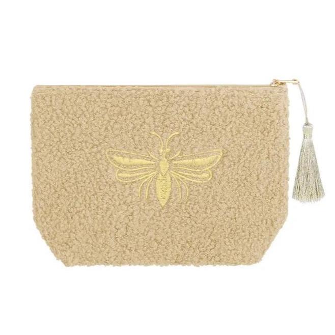 Make-up tas Teddy beige 20x14x6cm