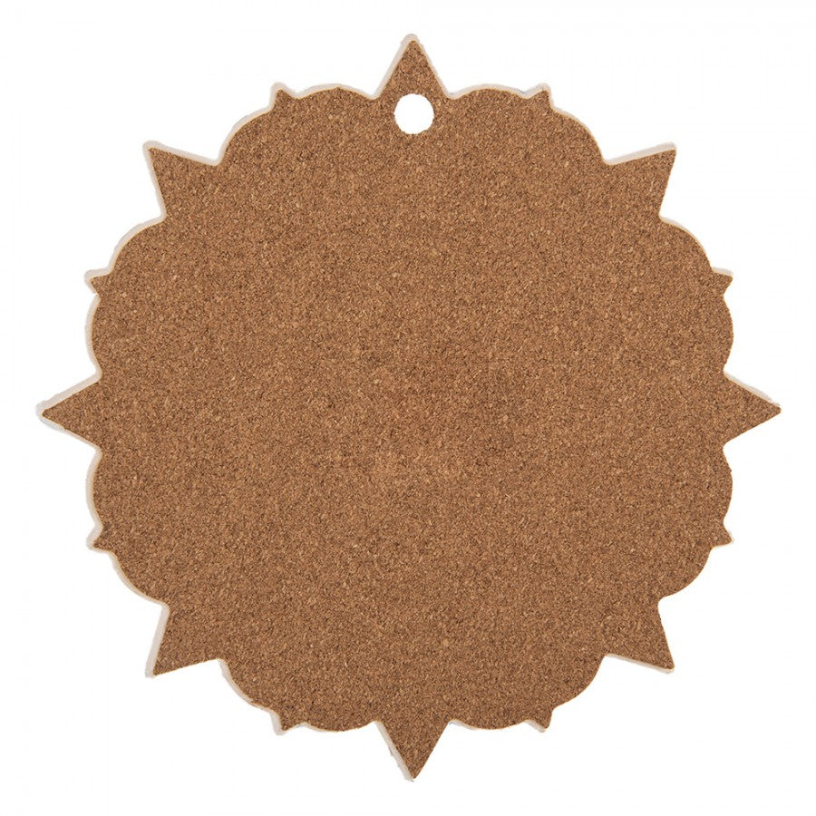 Onderzetter Mandala roze 20x20cm