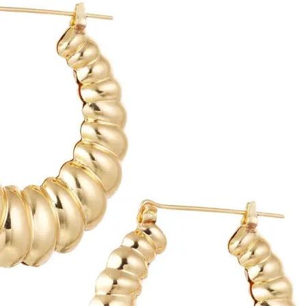 Oorbellen Bubble goud