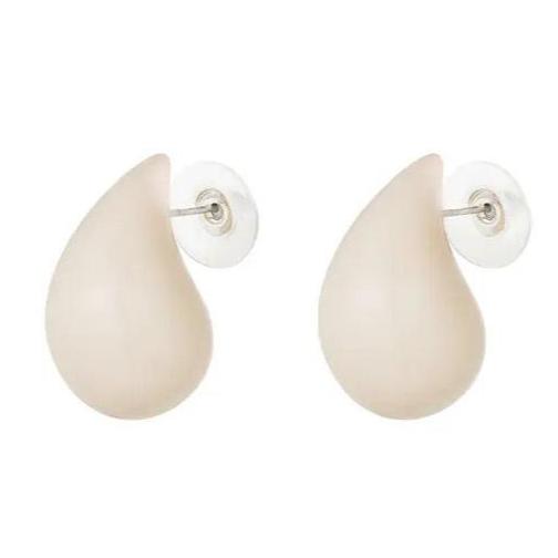 Oorbellen Druppel Kleurrijk beige