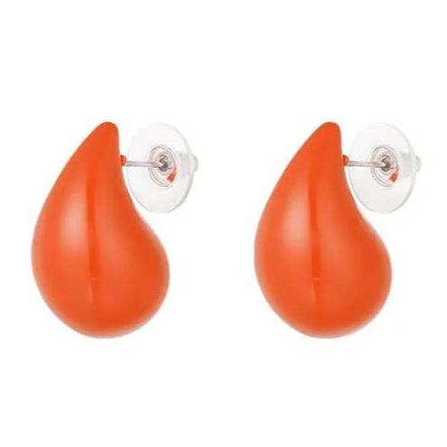 Oorbellen Druppel Kleurrijk rood