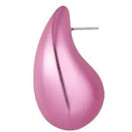 Oorbellen Druppel Metallic rosé