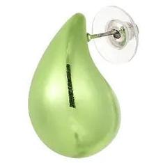 Oorbellen Druppel Summer geel