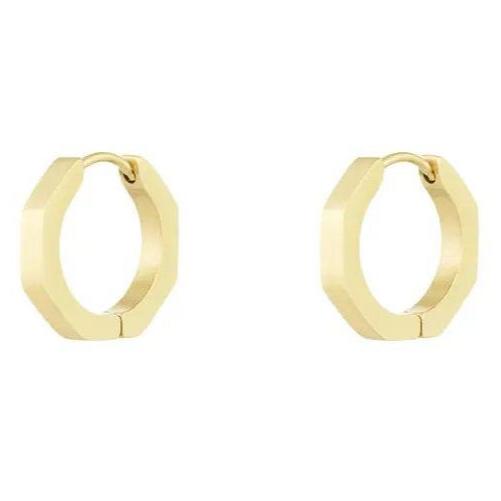 Oorbellen Klassiek Rond goud M
