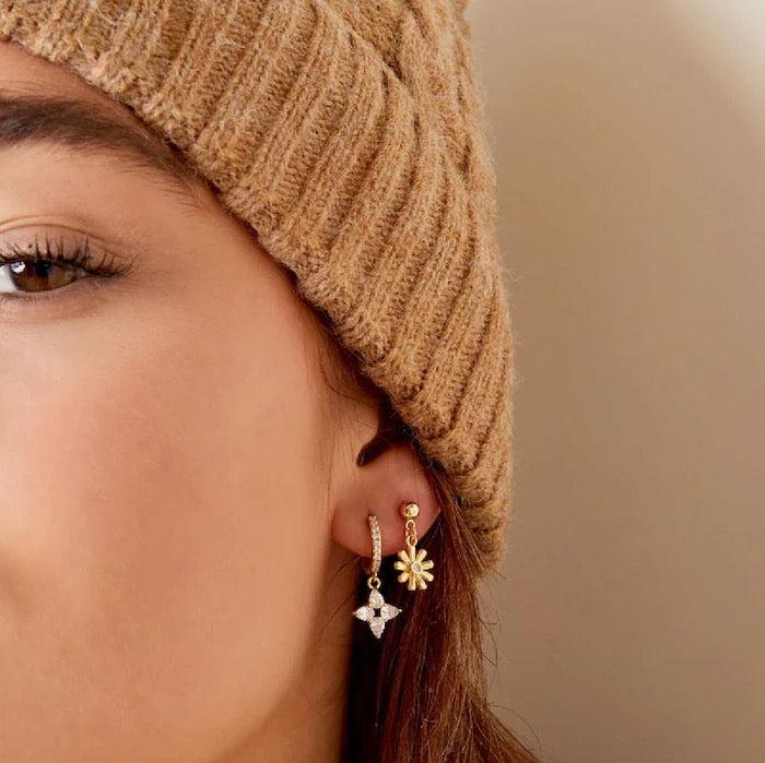 Oorbellen Daisy goud