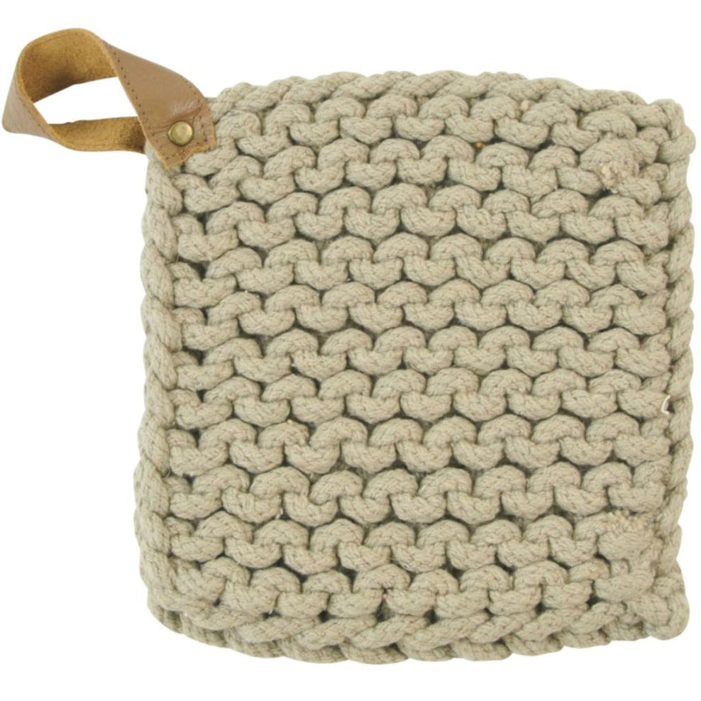 Pannenlappen Drysdale set-van-2 sand 20x20cm