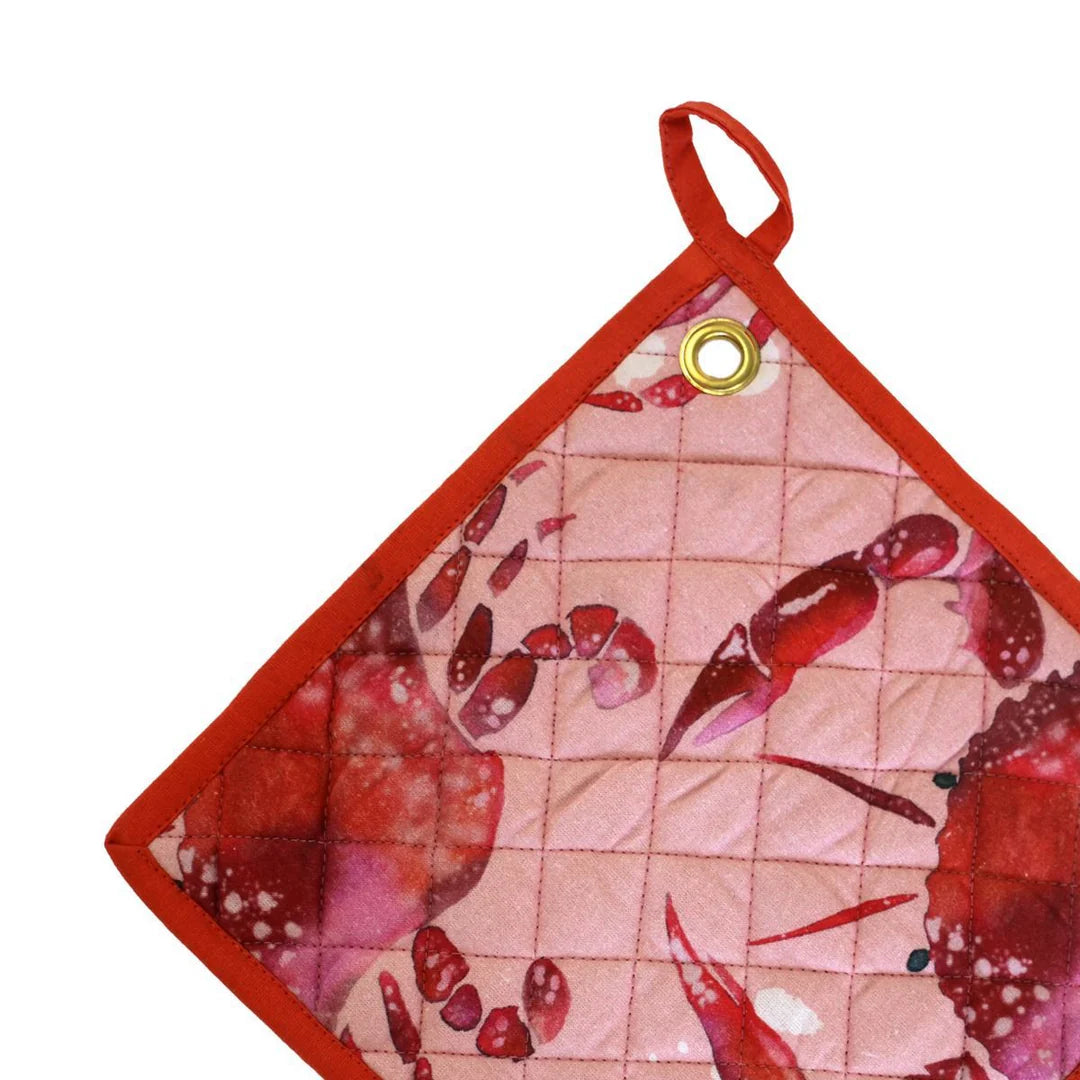 Pannenlappen set-van-2 Crab 25x25cm