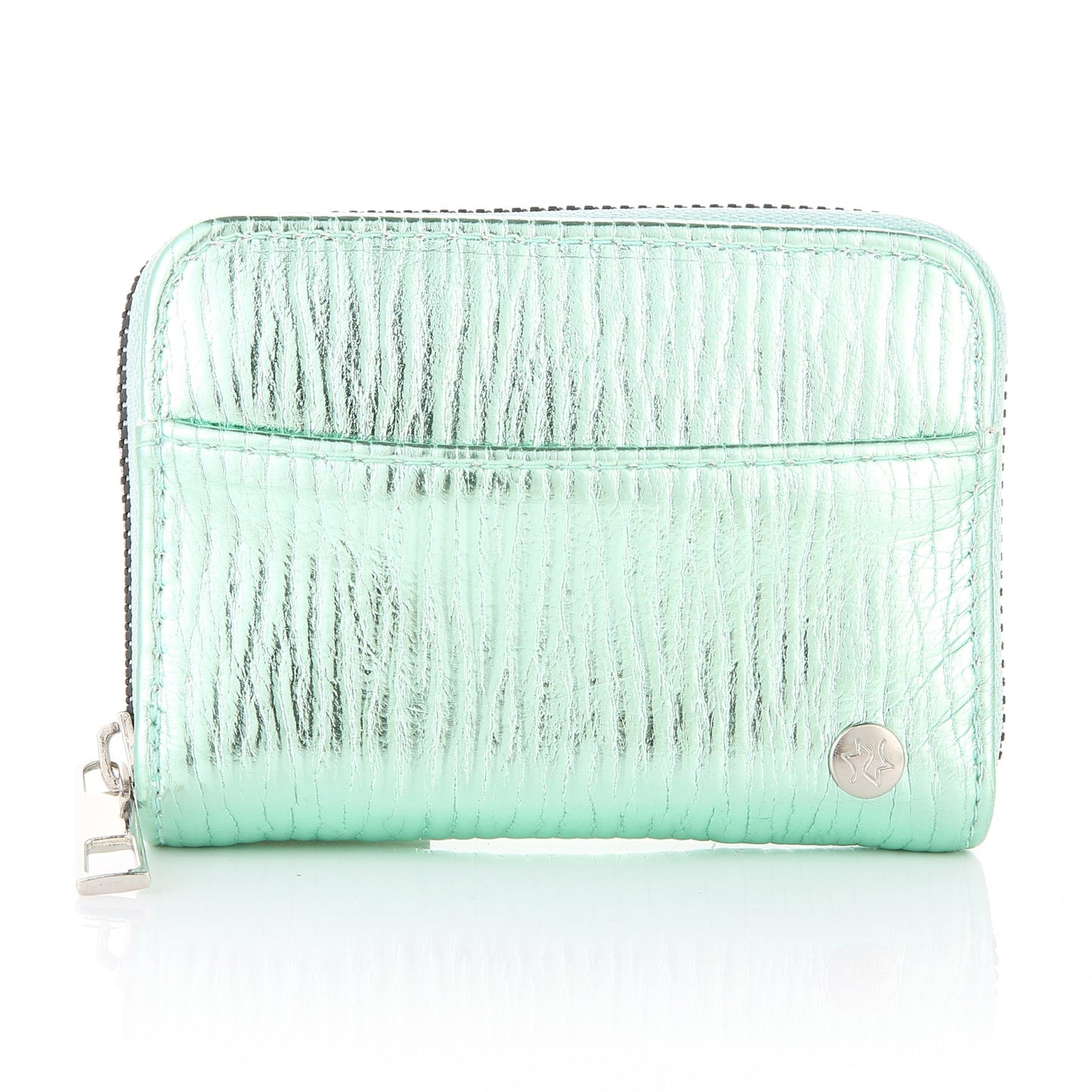 Portemonnee Glam mintgroen 12x9cm