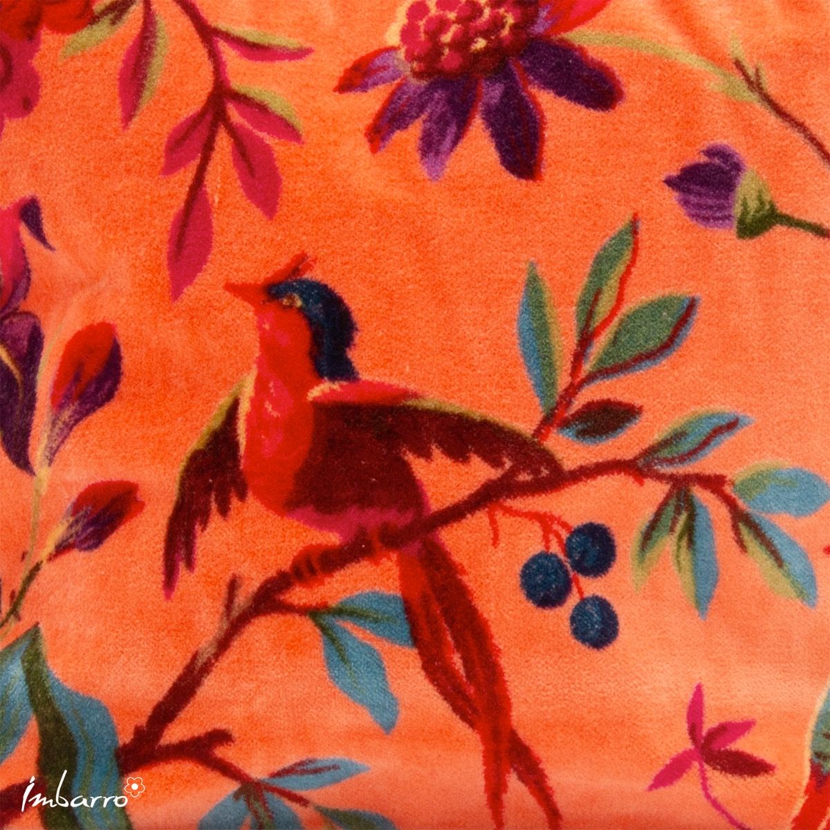Pouch Paradise Mandarine 24x21cm