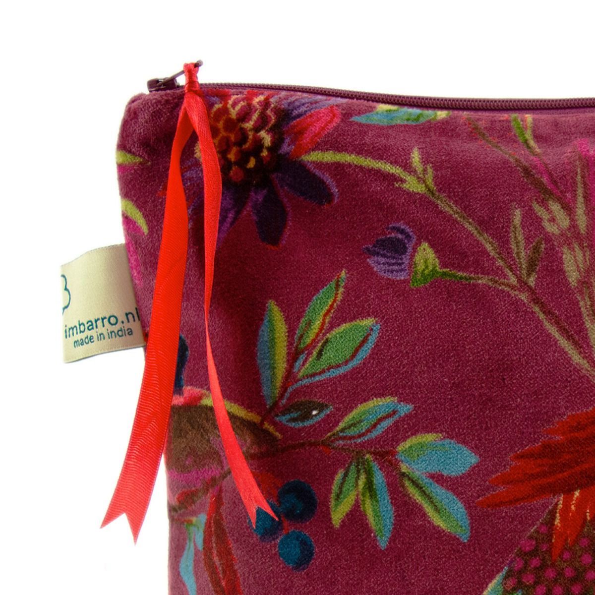 Pouch Paradise Mauve 25x25cm