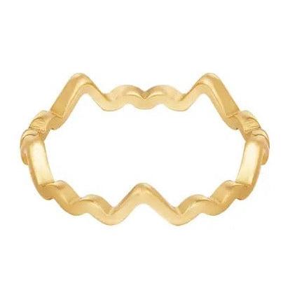 Ring Aesthetic goud
