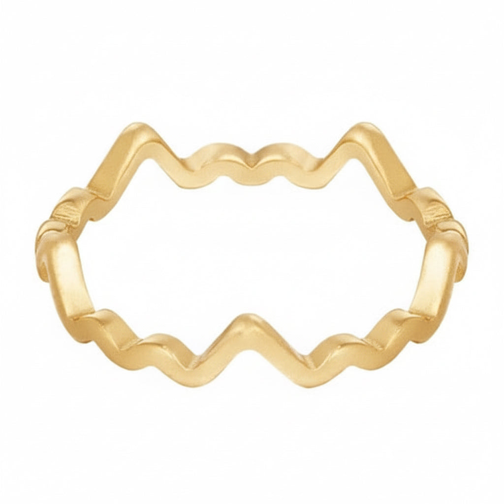 Ring Aesthetic goud maat 17
