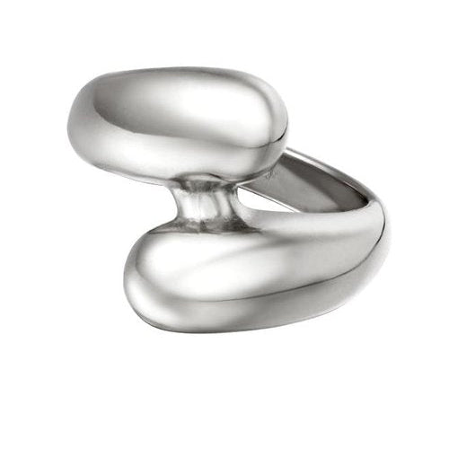 Ring Dubbele Wikkelring zilver