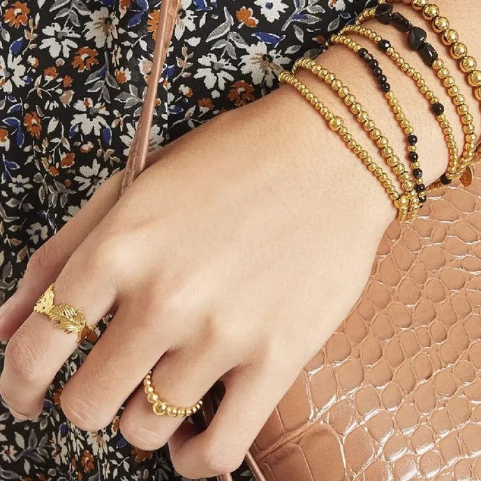 Ring Parels goud size 18