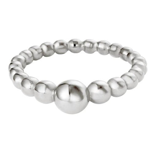 Ring Parels zilver