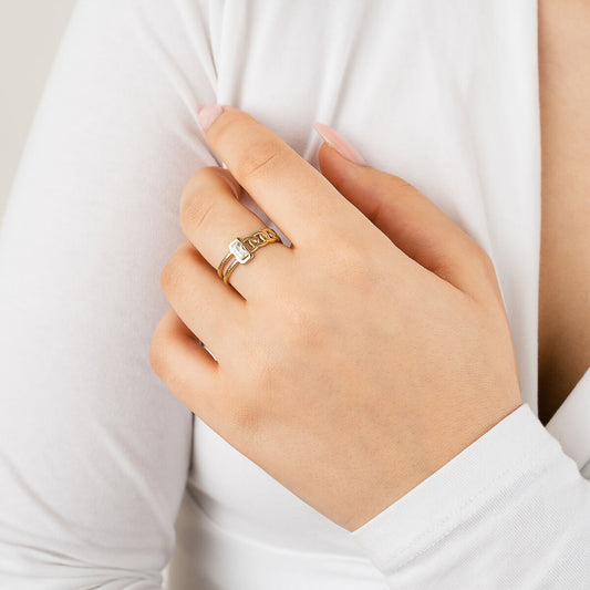 Ring Statement goud one-size model