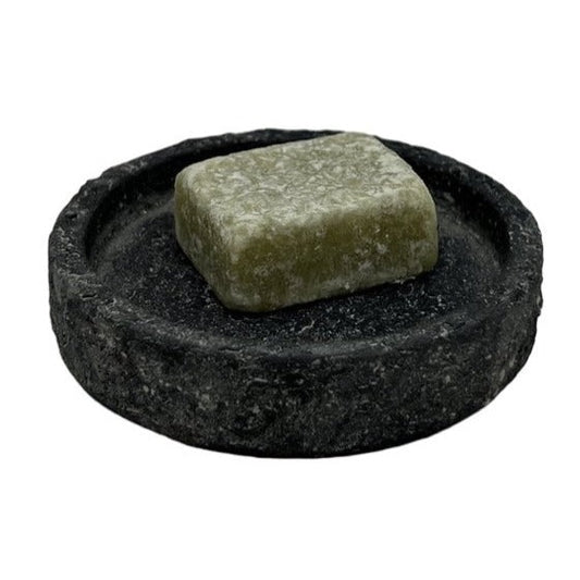 Schaaltje Beton donkergrijs 9x9x2cm