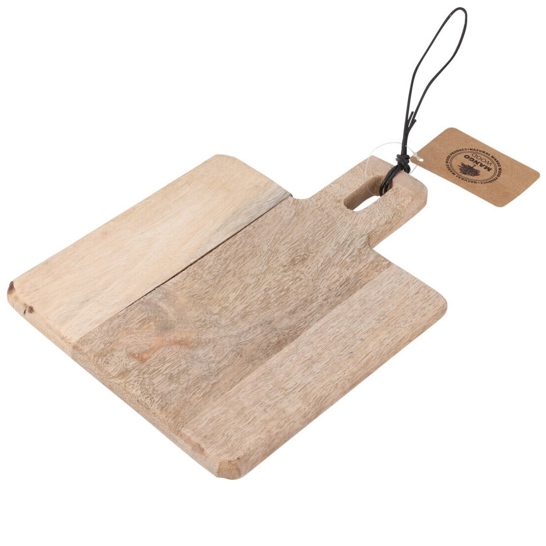 Serveerplank Mango vierkant 17x17cm