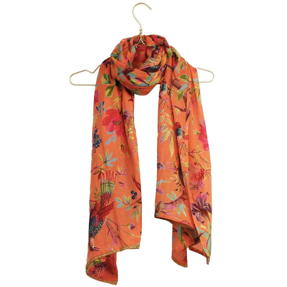 Sjaal Paradise soft coral 200x100cm