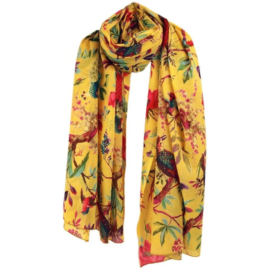 Sjaal Paradise soft canary 200x100cm