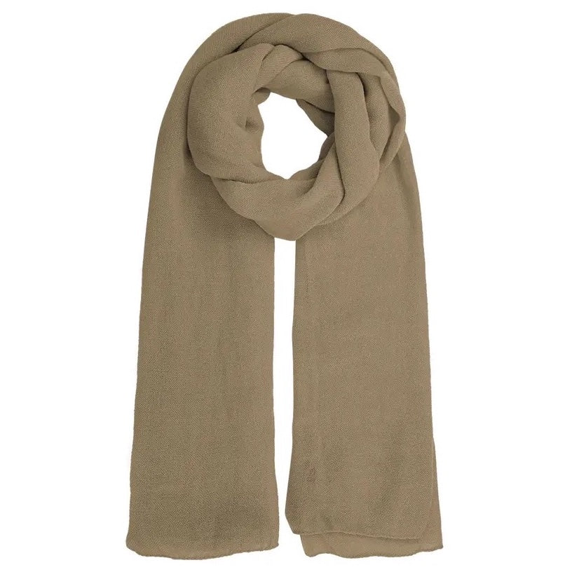 Sjaal Uni beige