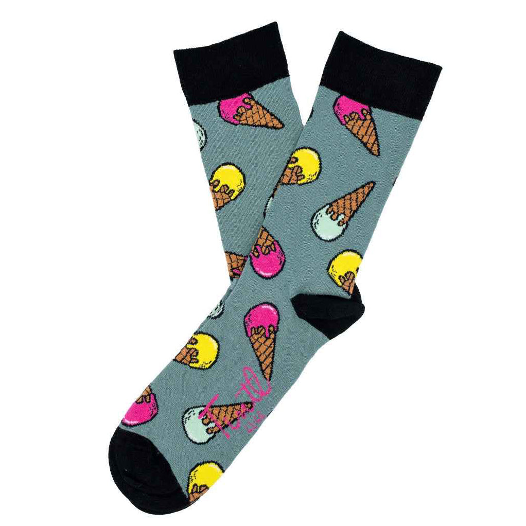 Sokken Icecream groen maat 36-40