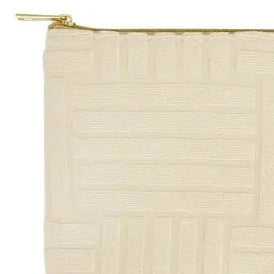 Toilettas Jacquard beige 20x13x6cm
