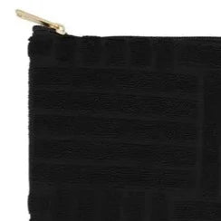 Toilettas Jacquard zwart 20x13x6cm