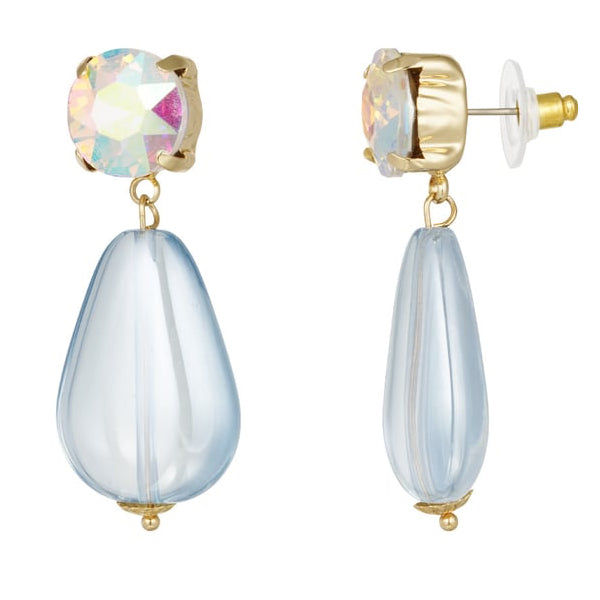 Oorbellen wonderland - lichtblauw