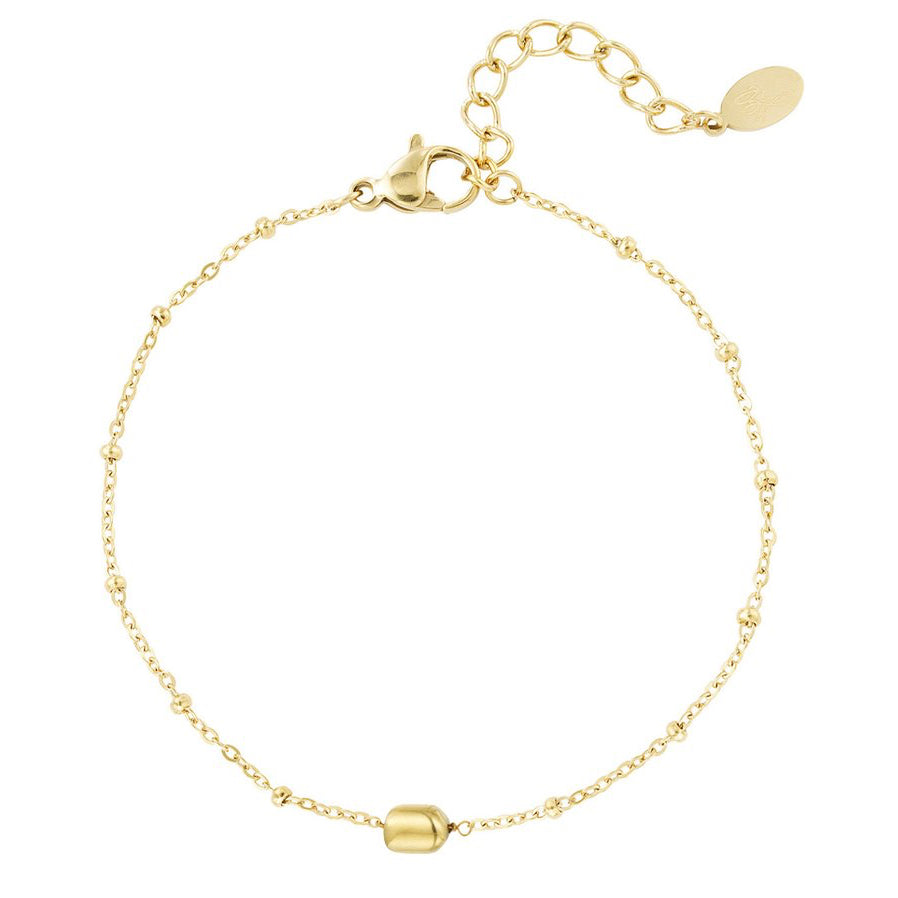 Armband Balletjes goud