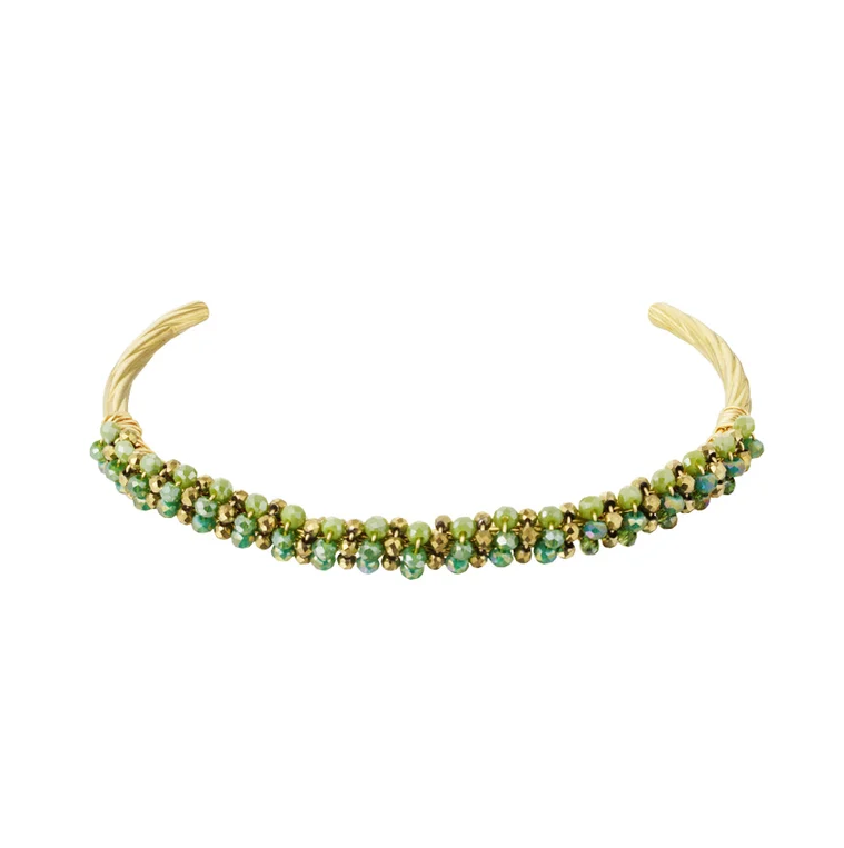 Armband Fiesta goud groen